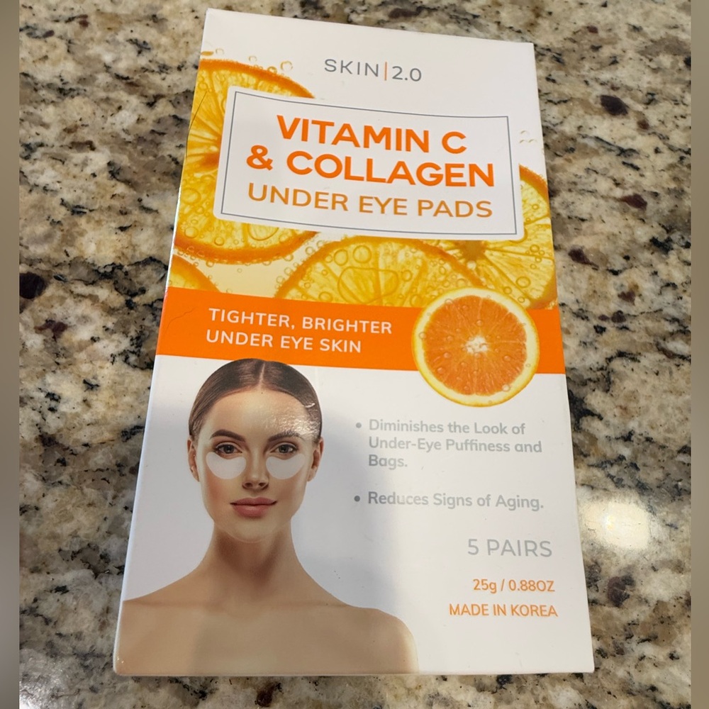Skin 2.0 Vitamin C and Collagen under eye pads 5 pairs